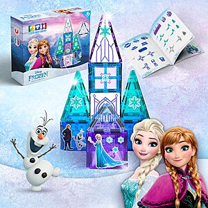 41-pc Tytan Disney Frozen Magnetic Tiles Building Set $20 