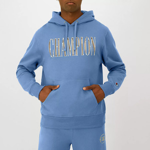 Champion Men's Powerblend Fleece Long-Sleeve Hoodie (Black, Blue or Purple) $9.29 + Free Shipping on $49+