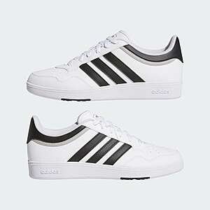 adidas Men's Hoops 4.0 Shoes (Cloud White/Core Black/Grey or Core Black/Cloud White) $20.80 + Free Shipping