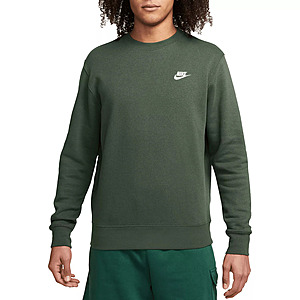 Nike Men's Sportswear Club Fleece Crewneck Sweatshirt (Game Royal) $23.75, More + Free Store Pickup at Dick's or Free S/H on $49+