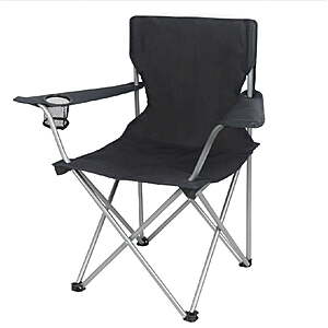 Ozark Trail Quad Folding Camp Chair w/ Cup Holder & Carry Bag (various) $7.97 + Free Shipping w/ Walmart+ or on $35+