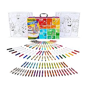115-pc Crayola Limited Edition Kids' Drawing Supplies Kit $13.99 + Free Shipping w/ Prime or on $35+