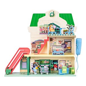 15-pc Bluey & Bingo Supermarket Playset w/ Escalator $34.99 + Free Shipping w/ Prime or on $35