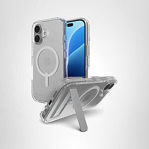 Zagg Crystal Palace Snap w/ Kickstand Case for iPhone 16 & 16 Plus $18.99 + Free Shipping w/ Prime or on $35+
