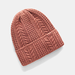Under Armour UA Women's Halftime Cable Knit Beanie (Sequoia/Red or Serpentine/Blue) $9.75 + Free Shipping