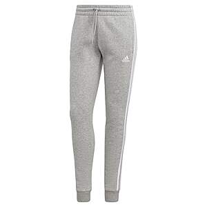 adidas Women's Essentials 3-Stripes Fleece Pants (2 Colors) $15 + Free S&H