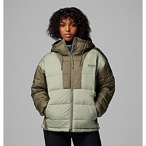 Columbia Women's Pike Lake III Hooded Jacket (Safari/Stone Green) $51.20, More + Free Shipping