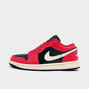 Nike Women's Air Jordan Retro 1 Low Shoes (Mystic Hibiscus/Black/Coconut Milk) $52 + Free S&H on $75+