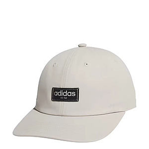 adidas Men's Court Relaxed Strapback Hat (Beige/Black) $12 + Free Shipping