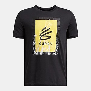 Under Armour Boys' Curry Trend T-Shirt (2 Colors) $5.50 + Free S&H