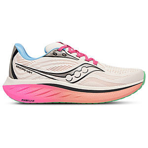 Saucony Men's Ride 18 Running Shoes (Salmon/Red/White) $70 + Free S&H