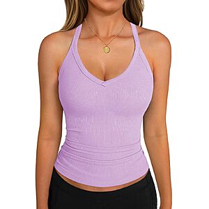Women's GKBK Spaghetti Strap Racer Back Tank Top (various) $5.40 