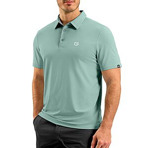 G Gradual Men's Dry Fit Stretch Golf Polo Shirt (various)