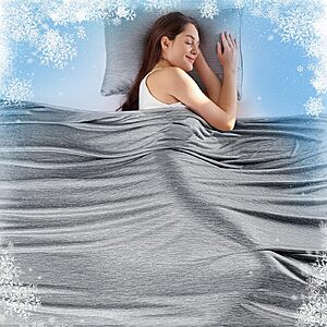 50" x 60" KMUSET Double-Sided Arc-Chill Cooling Blanket (Twin)