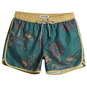 maamgic Men's Vintage Swim Trunks w/ Mesh Lining (Various)