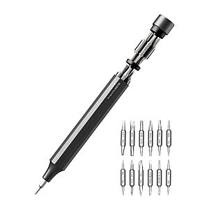 HOTO 24-In-1 Multi Bit Magnetic Mini Screwdriver (3 Colors)