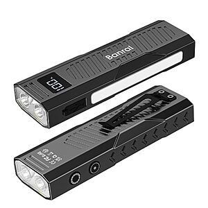 2-Pk Banral Rechargeable 1100 Lumen EDC LED Flashlights $20 + Free S&H