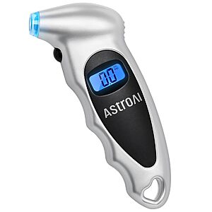 Prime: AstroAI 150PSI Digital Tire Pressure Gauge w/ Backlit LCD & Nozzle Light $2.50 + Free S&H