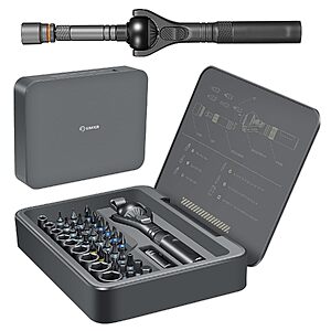 Saker 40-in-1 Multi Bit Magnetic Ratchet Screwdriver Set $26.80 + Free S&H