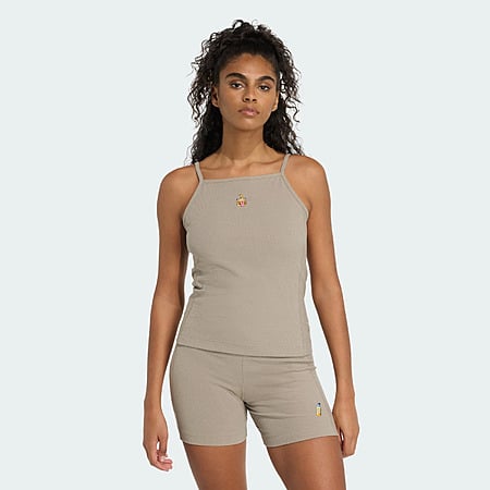 adidas Women's Fortnite Rib Tank Top (Putty Beige) $9 + Free Shipping