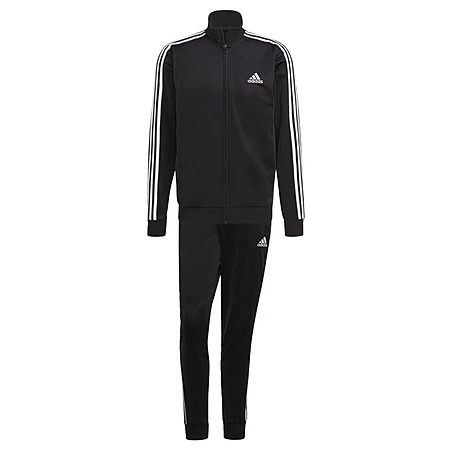 adidas Men's Essentials 3-Stripes Track Suit (Black, S, M, XL, XXL) $24 + Free Shipping