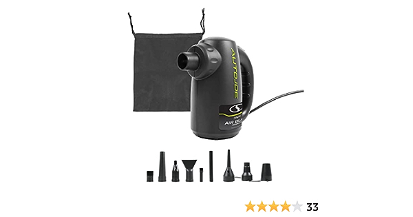 Auto Joe ATJ-ABD1 500-Watt Air Blasting Water Dryer,w/ 10-Ft AC Cord, Storage Bag, & 9 Nozzle Attachments for Additional Cleaning and Air Inflation, for Auto Detailing Ca - $17.04