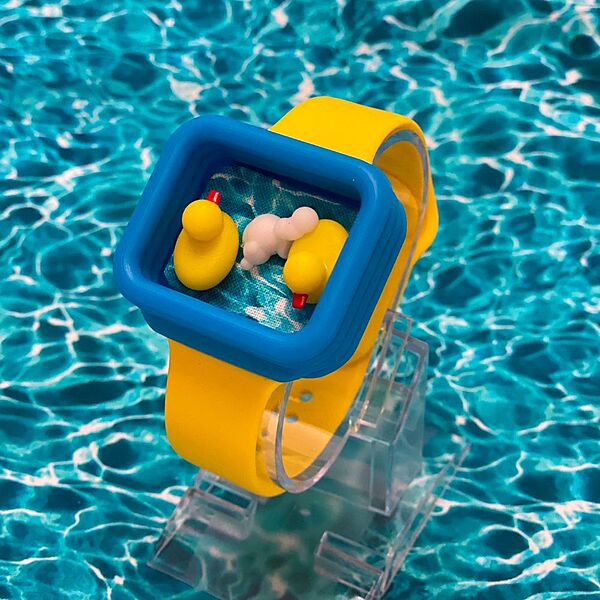 Watches That Don't Tell Time Classic Rubber Duck Watch 63 Firstfinds