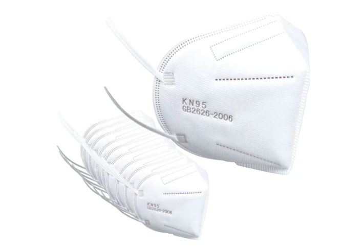 K N95 Protective Respiratory Breathing Face Mask Fda And Ce