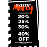 Bloomingdale's Mystery Money - 20%, 25%, 30% or 40% off sale &amp; clearance