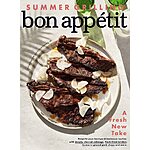 Print Magazine // Bon Appetit - 1 Year Subscription. 44% Off Right Now! $29.99