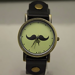 Steampunk Mustache Watch $6.95 With Coupon Code