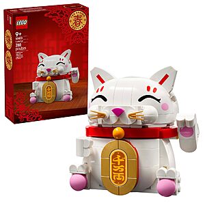 280-Pc LEGO Lucky Cat Building Toy