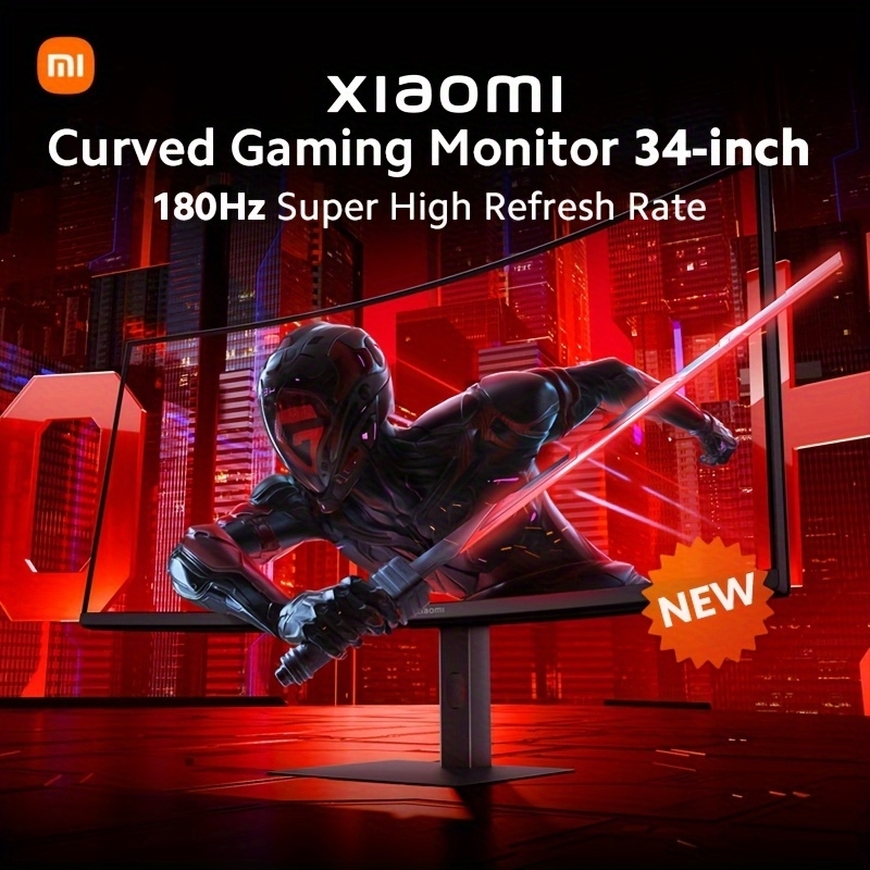 Xiaomi Curved Gaming Monitor 180hz High Reshed Rate 1ms Fast - $239.99
