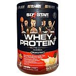 $30 for 6 lbs: Six Star Elite Series Whey Protein Plus ($6.99 shipping)