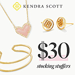 Kendra Scott - $30 stocking stuffers
