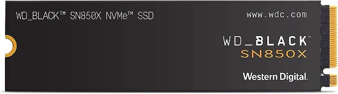 WD_BLACK 4TB SN850X NVMe Internal Gaming SSD Solid State Drive - Gen4 PCIe, M.2 2280, Up to 7,300 MB/s - WDS400T2X0E $299.99