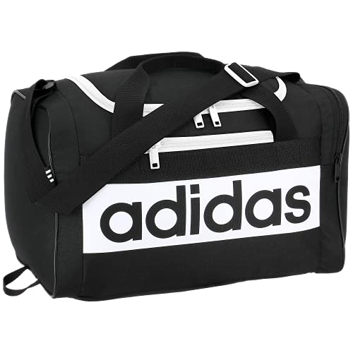 adidas Court Lite Duffel Bag (Black/White) $15 + Free Shipping w/ Prime or on $25+