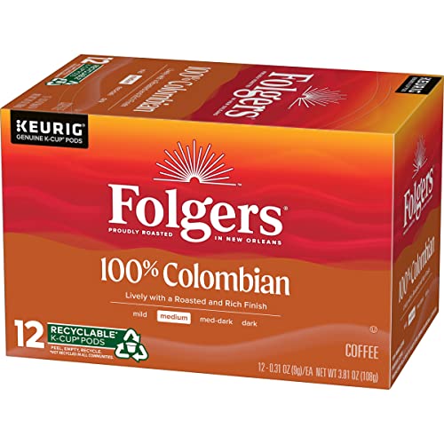 72-Count Folgers 100% Colombian Medium Roast K-Cup Coffee Pods $21.22 w/ S&S + Free Shipping w/ Prime or on $25+