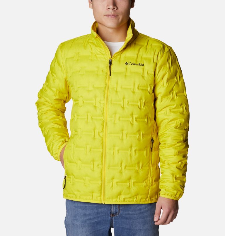 Columbia Men s Delta Ridge Down Jacket Laser Lemon