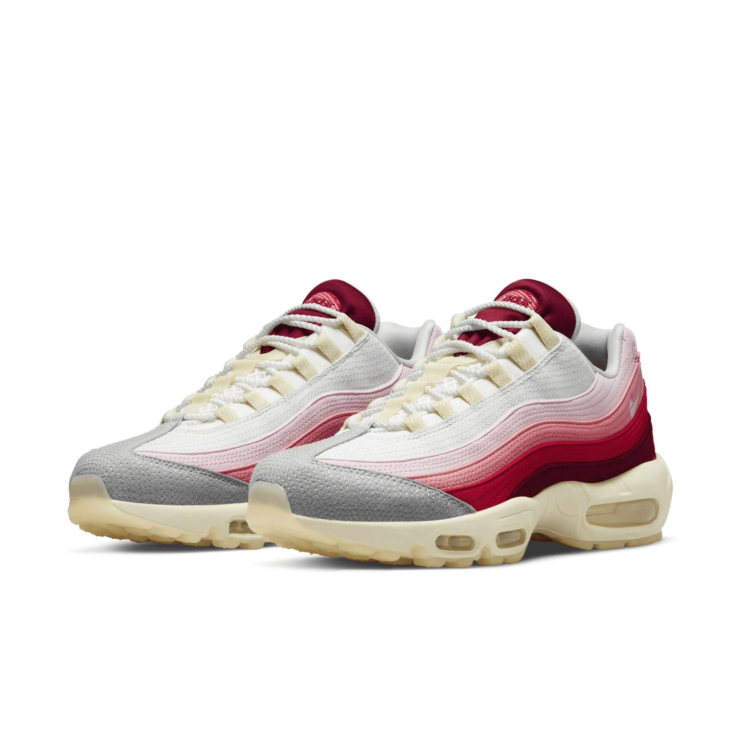 Nike Men's Air Max 95 Shoes (Red/Chalk/White) $80.23 & More + Free Shipping