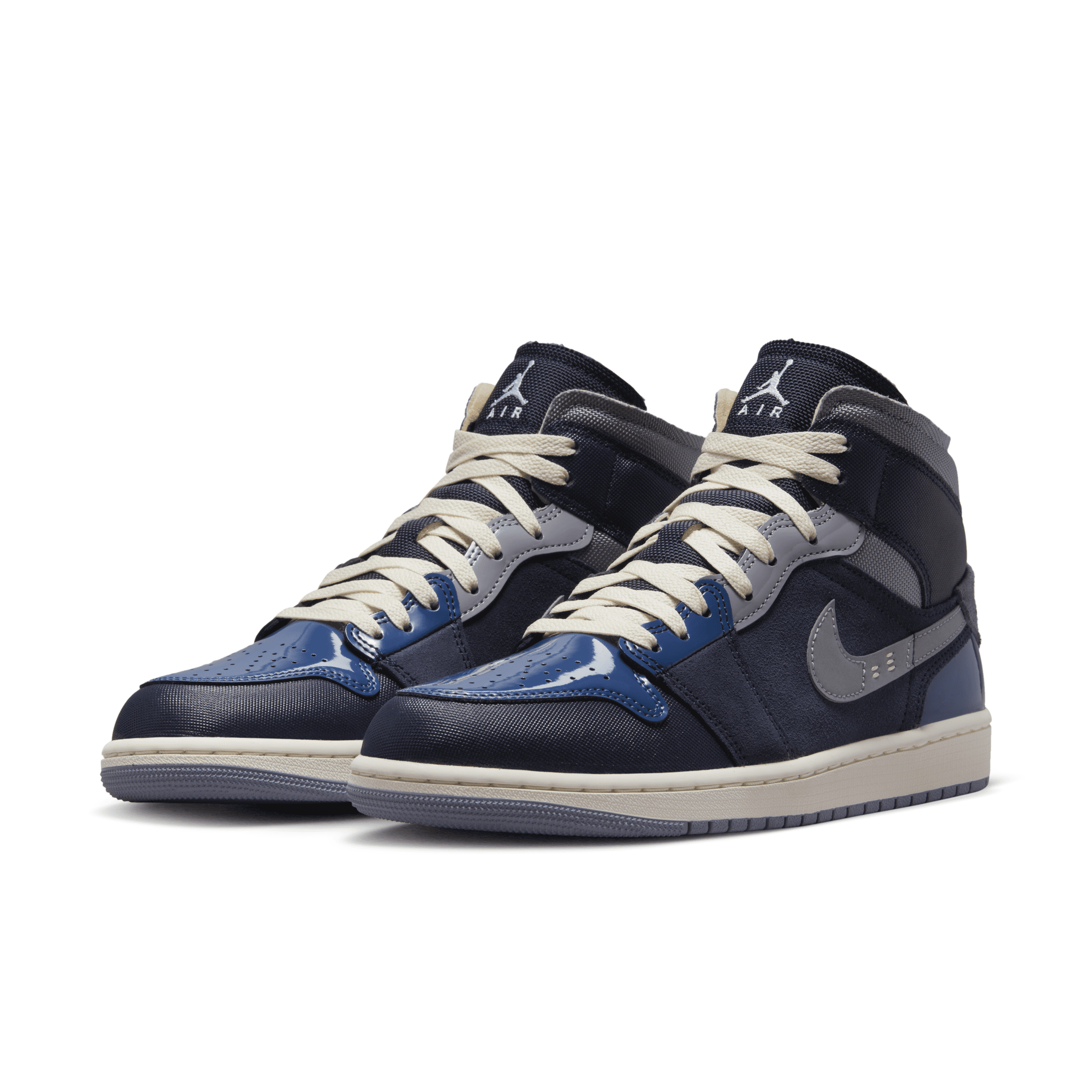 Nike Men's Air Jordan 1 Mid SE Shoes (Obsidian/Blue/Slate) $109 + Free Shipping