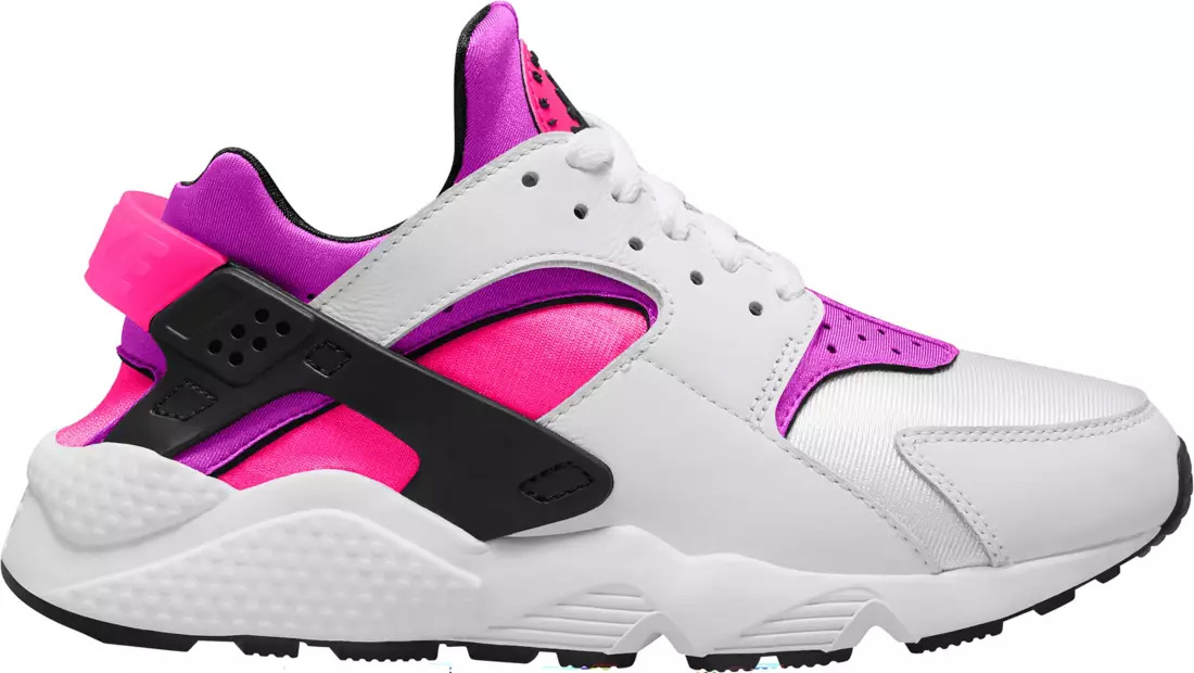 Nike Women's Huarache Shoes (Black/Pink) $54 + Free Shipping