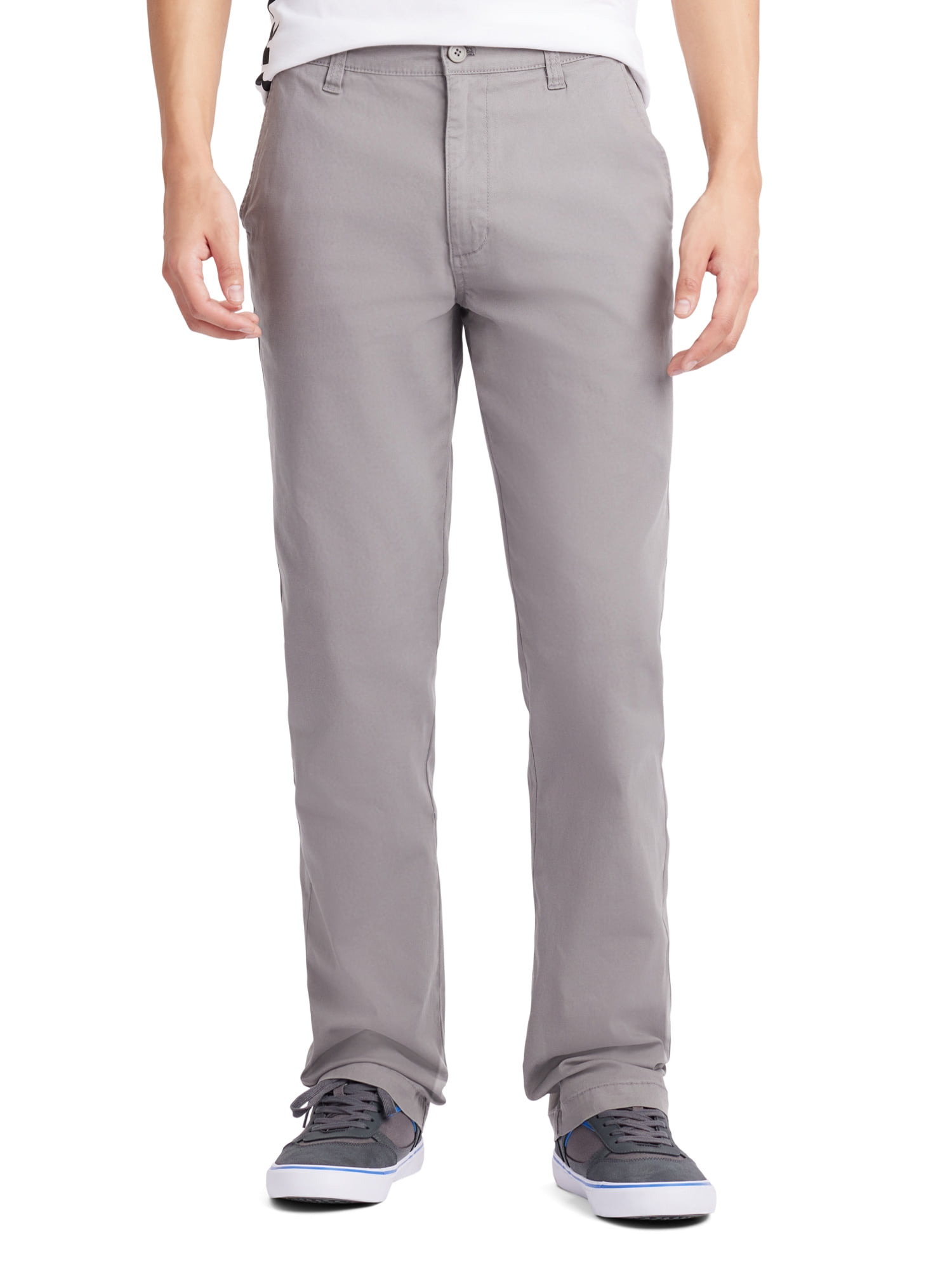 Airwalk Men's Chino Skater Pants (Grey or Khaki) 11.81 + Free Shipping