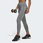 adidas Women's Optime Stash Pocket High Waisted 7/8 Leggings (Dark Heather Grey) $15.40 + Free Shipping