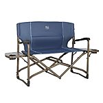 Timber Ridge Folding Camping Chair w/ Foldable Side Tables &amp; Cup Holders (Blue) $58.78 + Free Shipping