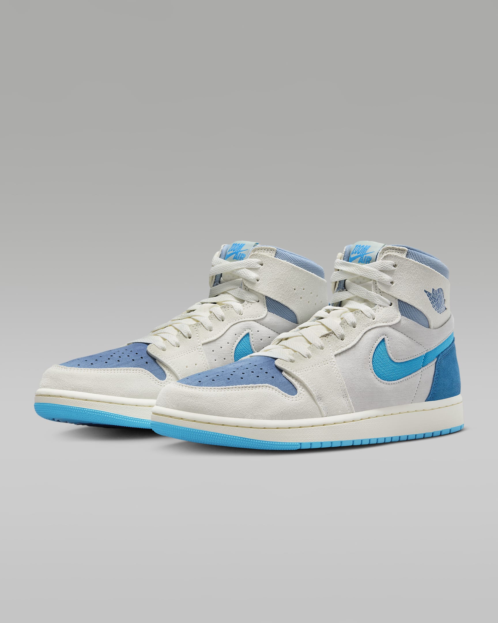 Nike Men's Air Jordan 1 Zoom CMFT 2 Shoes (Blue Grey or Brown) $84.78 + Free Shipping