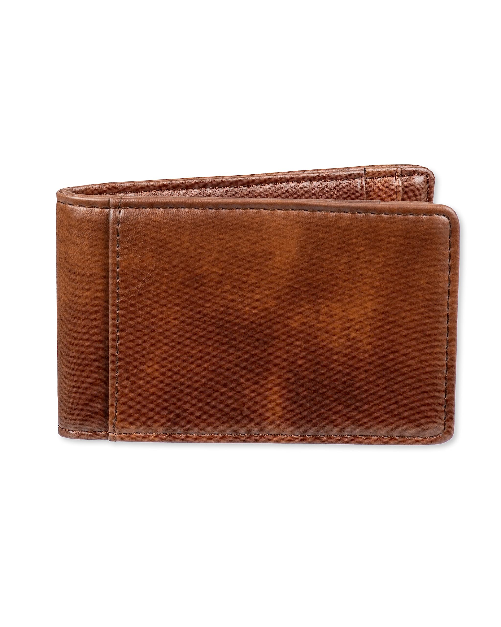 Amazon Essentials Men's Smart Wallet w/ Removable Money Clip (Brown) $8.10 + Free Shipping w/ Prime or on $35+