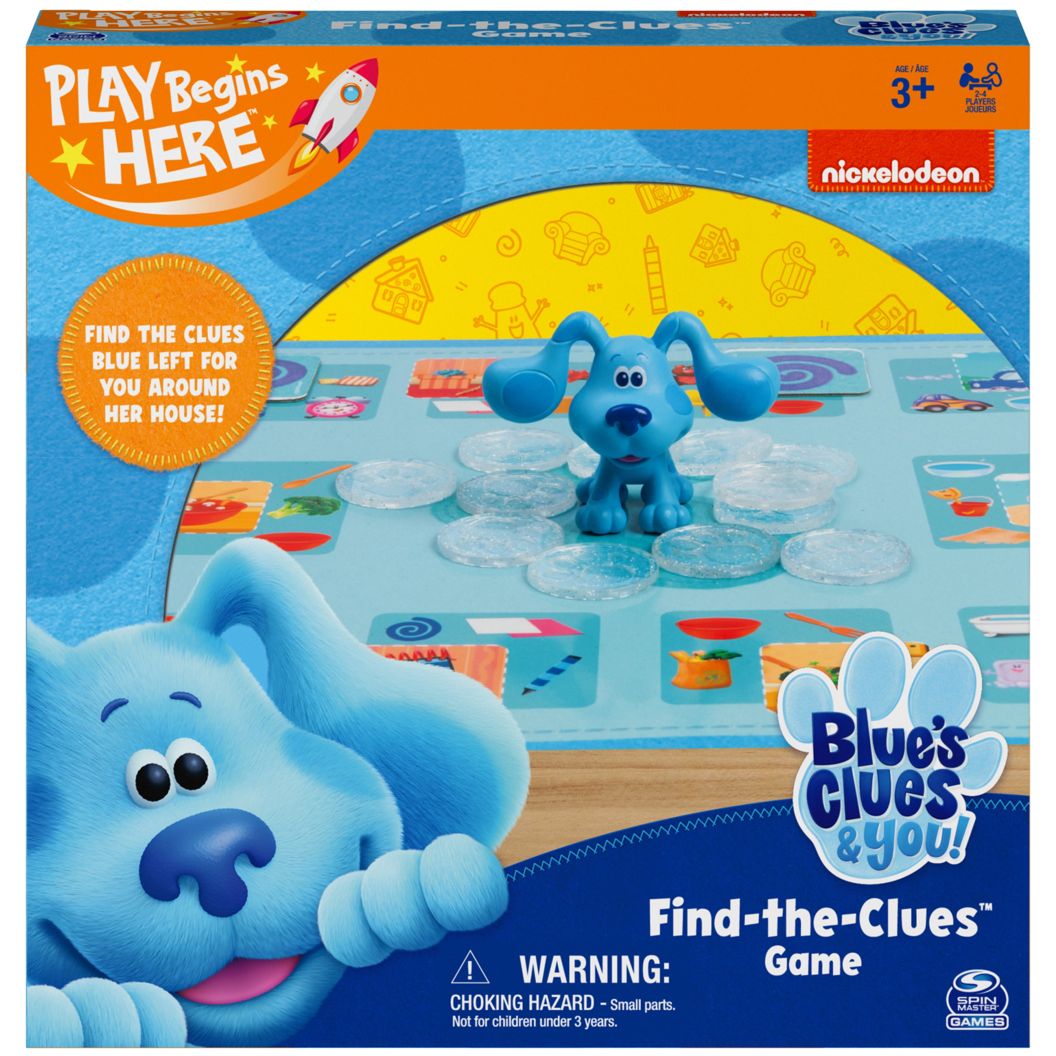 Nickelodeon Blue's Clues Find the Clues Matching Board Game $6.07 + Free S&H w/ Walmart+ or $35+
