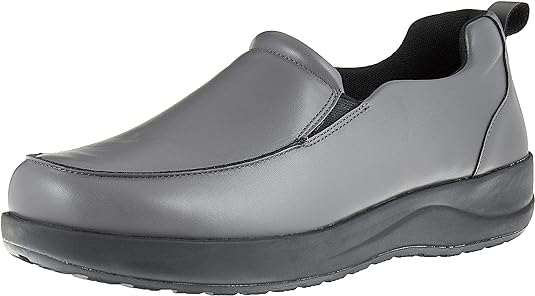 Amazon Essentials Men's Service Shoe (Charcoal) $13.70 + Free Shipping w/ Prime or on $35+