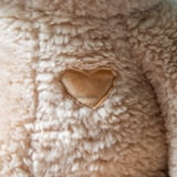 Jumbo Valentine Plush Bear (Tan) $7.82 + Free Shipping w/ Walmart+ or on $35+